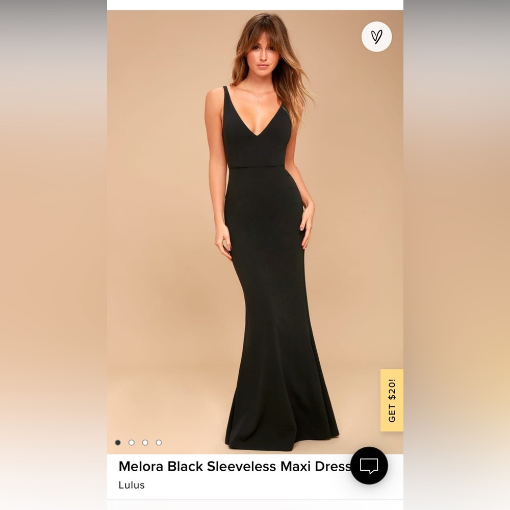 NWT Lulus Melora Black Sleeveless Dress